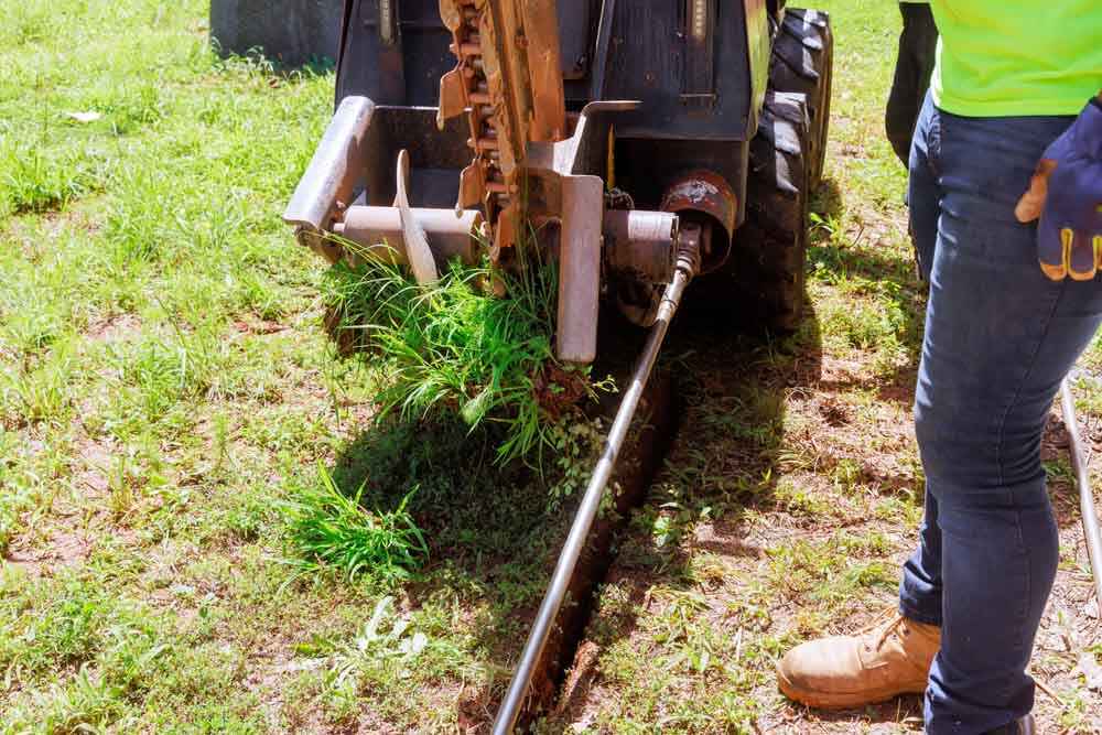 a finished trenchless pipe / trenchless pipe lining
